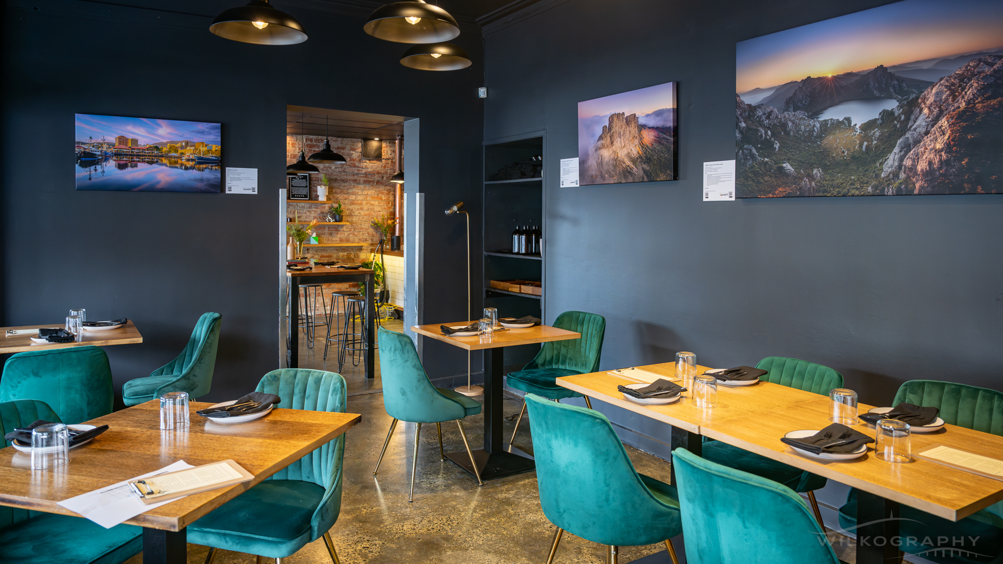 Restaurant dining area | South Wine Bar | hobart restaurant